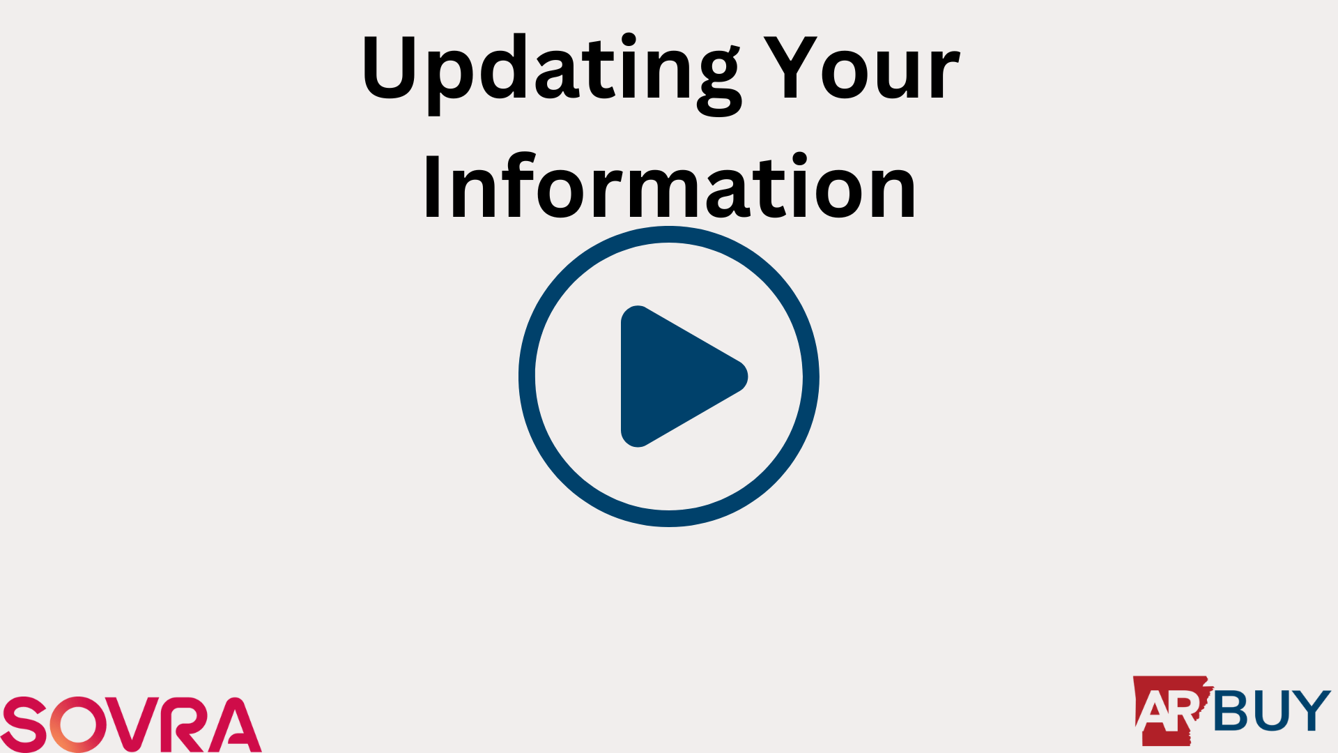 Updating Your Information